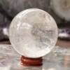 clear quartz sphere crystal ball