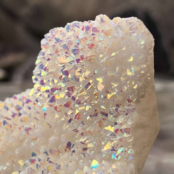 Angel aura quartz cluster - Image 2