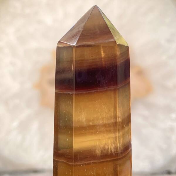 Golden fluorite tower - Image 2