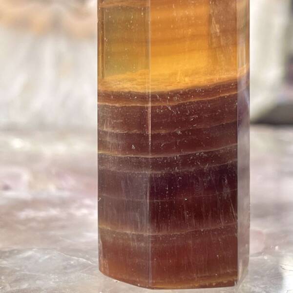 Golden fluorite tower - Image 7