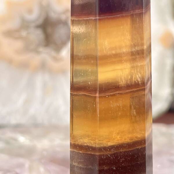 Golden fluorite tower - Image 6