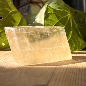 natural calcite Icelandic spar