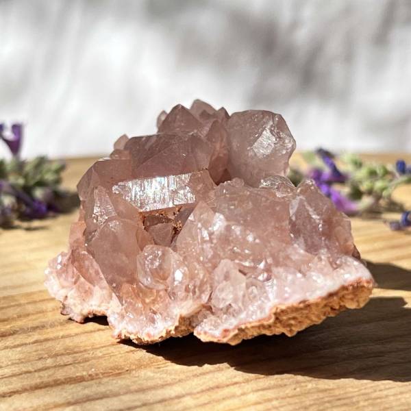 Pink amethyst cluster - Image 6