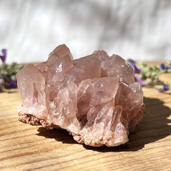 Pink amethyst cluster - Image 5