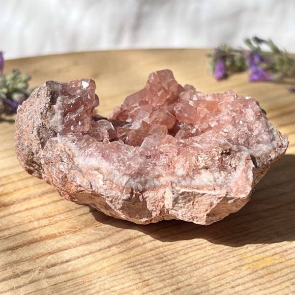 Pink amethyst cluster - Image 5
