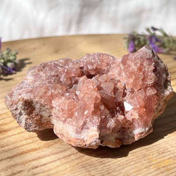 Pink amethyst cluster - Image 6