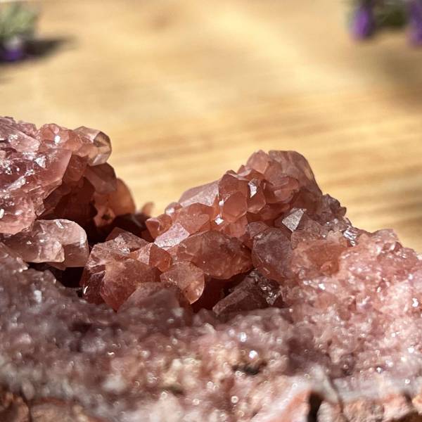 Pink amethyst cluster - Image 2