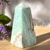 caribbean calcite obelisk blue aragonite