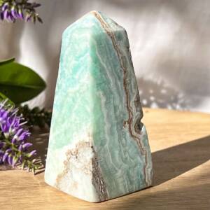 caribbean calcite obelisk blue aragonite