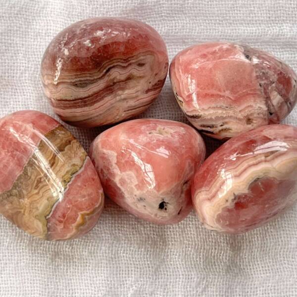 rhodochrosite tumblestones