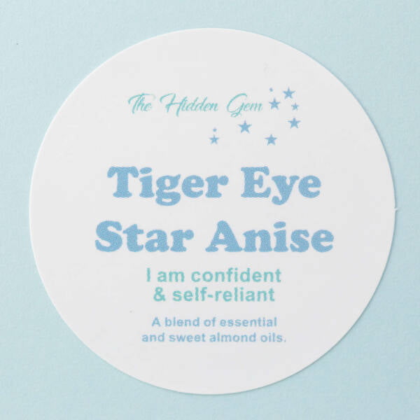 Golden tiger eye and star anise positive affirmation oil - Image 4