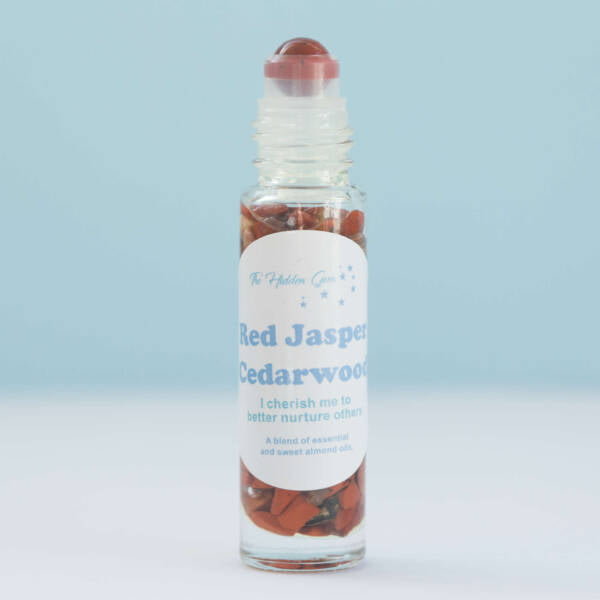 Red jasper and cedarwood positive affirmation oil - Image 5
