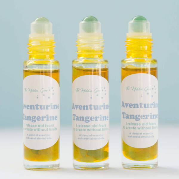 Aventurine and tangerine positive affirmation oil - Image 3