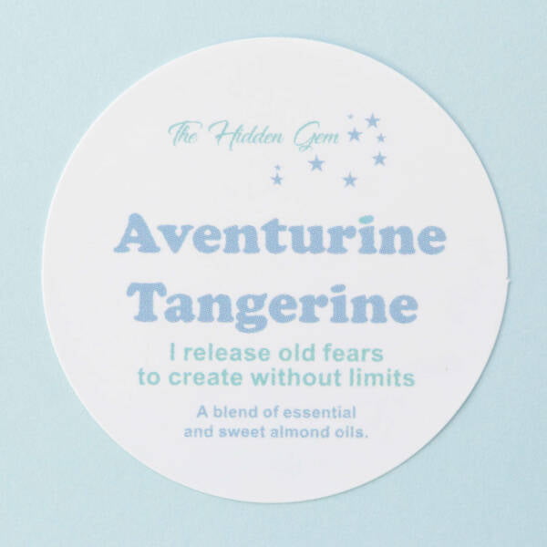 Aventurine and tangerine positive affirmation oil - Image 4