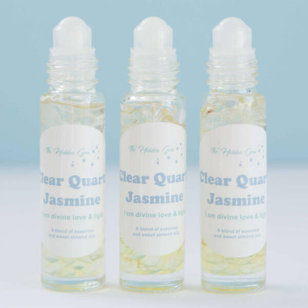 Quartz and jasmine positive affirmation oil - Image 3