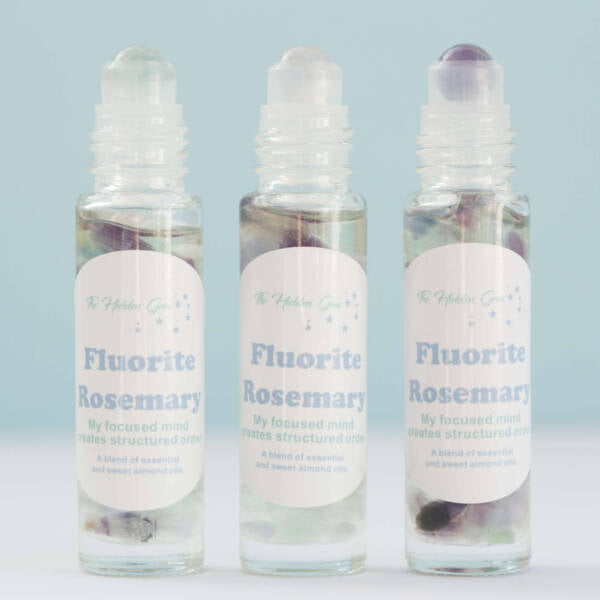 Fluorite and rosemary positive affirmation oil - Image 3