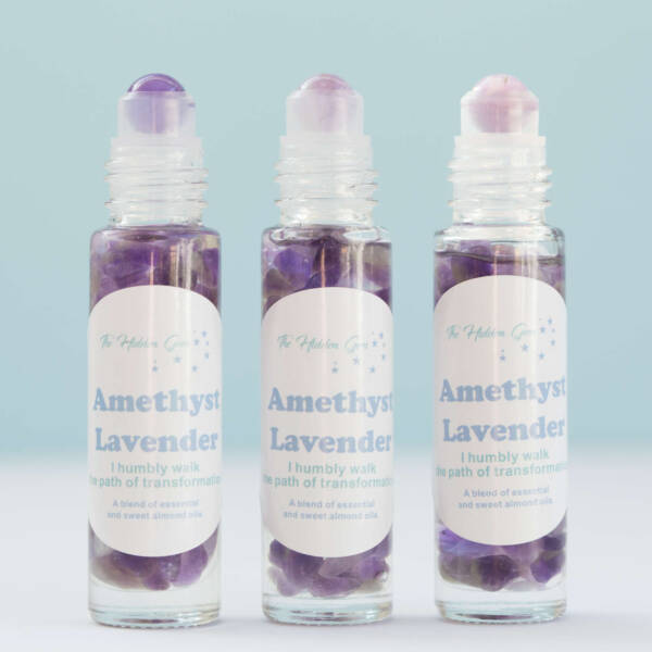 Amethyst and lavender positive affirmation oil - Image 3