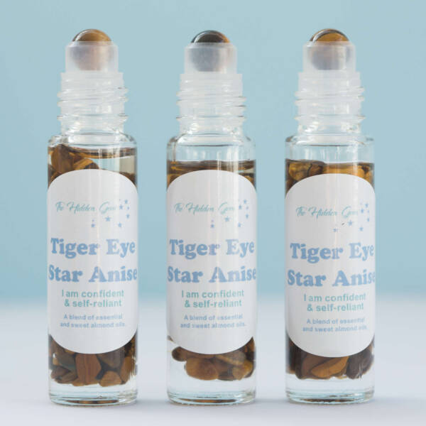 Golden tiger eye and star anise positive affirmation oil - Image 3