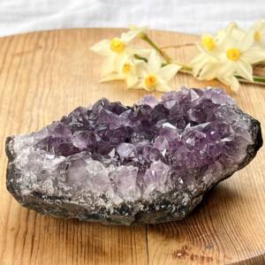 natural amethyst cluster