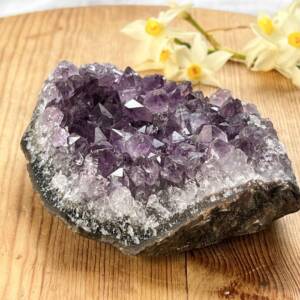 natural amethyst cluster