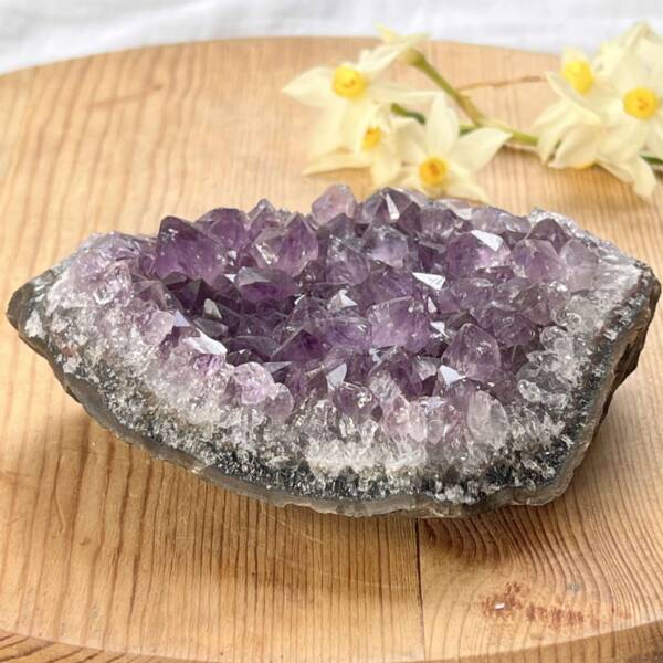 natural amethyst cluster