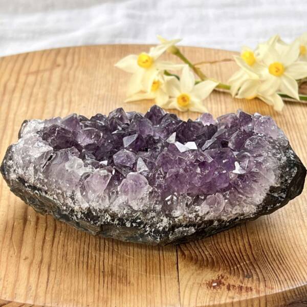 natural amethyst cluster