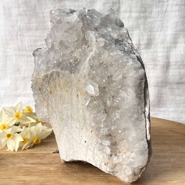 clear quartz cluster