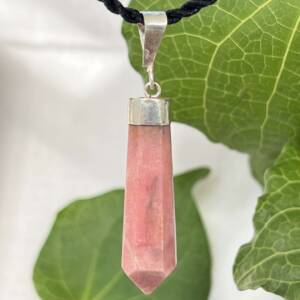 rhodonite pendant