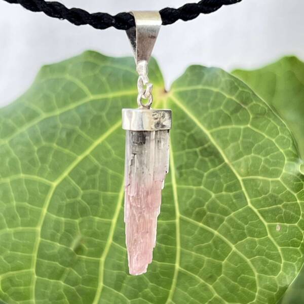 pink tourmaline pendant