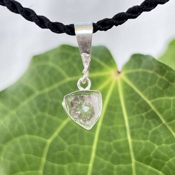 watermelon tourmaline pendant