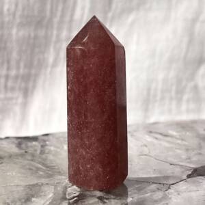 strawberry quartz tower