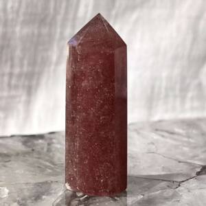 strawberry quartz tower