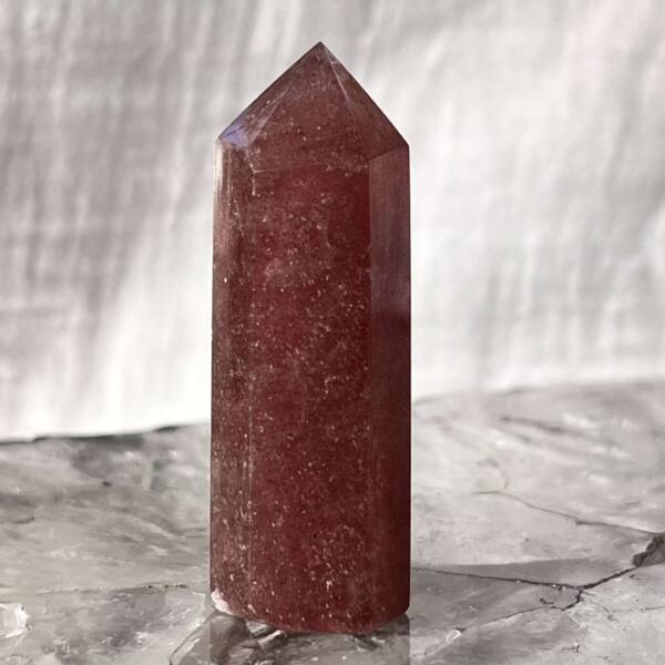 strawberry quartz tower