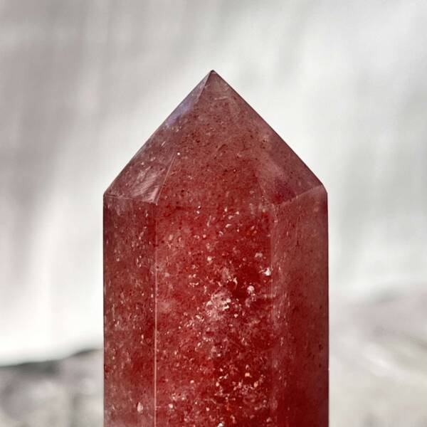 strawberry quartz tower