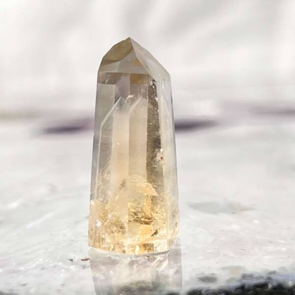 natural citrine tower