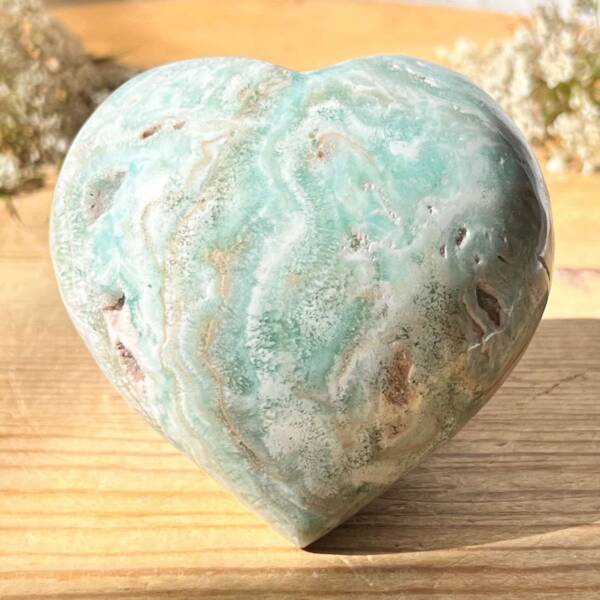 Caribbean calcite heart