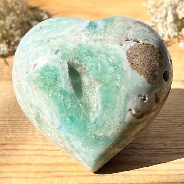 Caribbean calcite heart