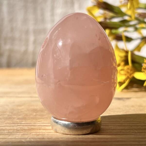 rose quartz yoni egg