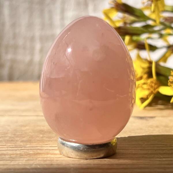 rose quartz yoni egg