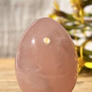 rose quartz yoni egg