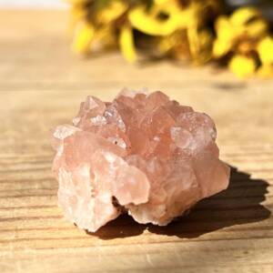 pink amethyst cluster