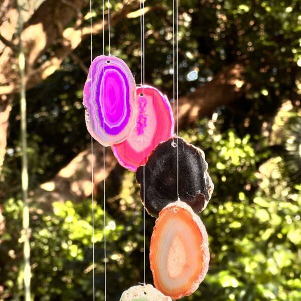 agate wind chime