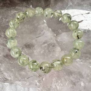 prehnite bracelet