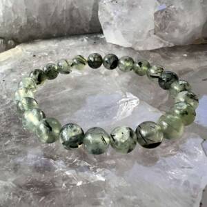 prehnite bracelet