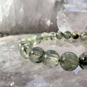 prehnite bracelet