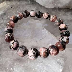 rhodonite bracelet