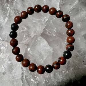 mahogany obsidian bracelet