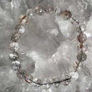 rutilated quartz bracelet