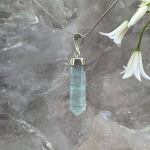 aquamarine pendant