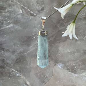 aquamarine pendant